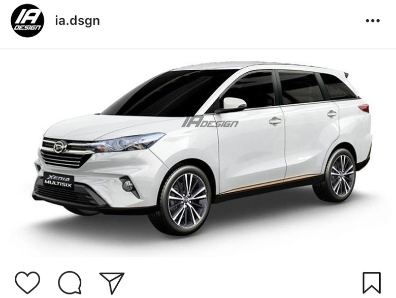 Begini Jadinya Tampang 'Kakak' Daihatsu Xenia