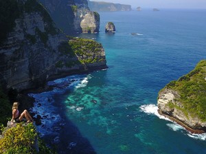 Jurnalis Jepang Jatuh Cinta dengan Panorama Pulau Dewata