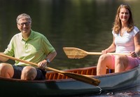 Foto-foto Liburannya Bill Gates