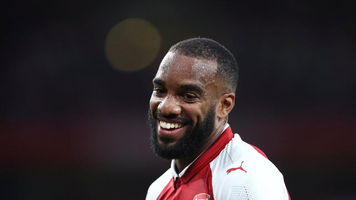 Penyerang Arsenal Alexandre Lazacette (Eddie Keogh/Reuters)