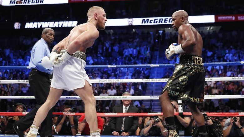 Ini Statistik dan Perbandingan Pukulan Mayweather vs McGregor Ini Statistik dan Perbandingan Pukulan Mayweather vs McGregor