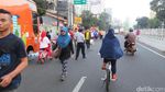 Foto: Keramaian CFD Mampang-Pejaten dan TransJ yang Berjalan Pelan