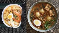 Mie bernama Nissin Starits Kitchen atau Straits Reborn Laksa asal Singapura ini bisa Anda cicip. Dengan sensasi kuah rasa laksa, rasa bumbunya gurih dan kuat bisa dipadu dengan tambahan bakso ikan, telur ebus ataupun tahu. Foto: Istimewa
