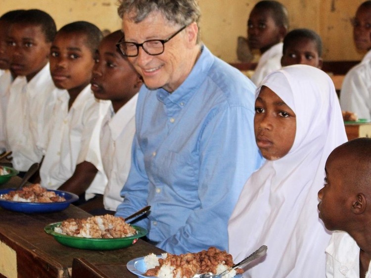 Foto-foto Liburannya Bill Gates
