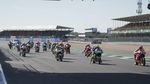 Dovizioso Diapit Vinales dan Rossi di Podium Silverstone