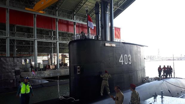Ini Dia Penampakan Kapal Selam KRI Nagapasa 403