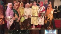 Tistha juga kabarnya sudah dekat dengan keluarga Afif Kalla. Ia juga sudah menghadiri acara keluarga besar Jusuf Kalla bareng dengan Afif. Foto: Instagram/tisthanurma
