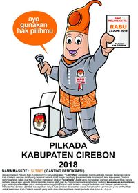 Ini Dia Si Timo, Maskot Pilbup Cirebon Terinspirasi dari 