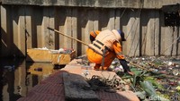 Setiap hari, rata-rata sampah yang diangkut sebanyak 5 ton. Sampah bisa bertambah jika sedang ada hujan. (Foto: Arief Ikhsanudin/detikcom)