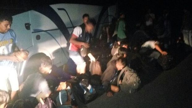  29 TKI ilegal yang ditangkap TNI AL di Kepulauan Riau