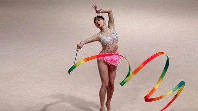 Menyaksikan Liukan Indah Pesenam Ritmik di SEA Games 2017