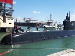 Ini Dia Penampakan Kapal Selam KRI Nagapasa 403