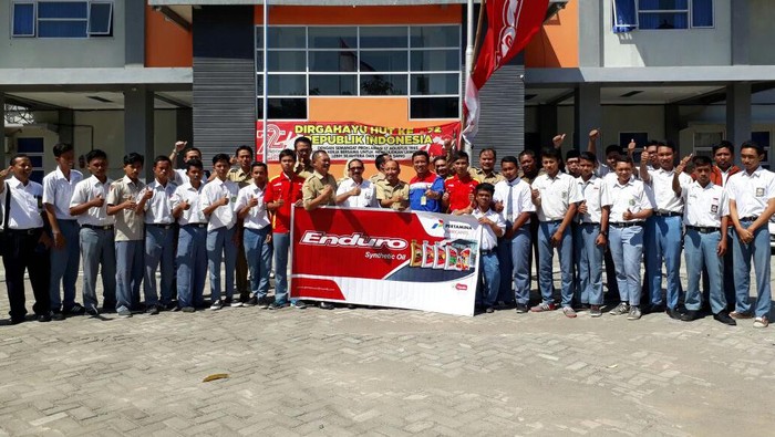 Pertamina Beri Bekal Wirausaha Siswa SMK Otomotif