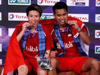 Foto: Tontowi/Liliyana Juara Dunia Bulutangkis 2017