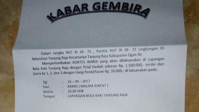 Sempat Heboh, Kontes Waria di Ogan Ilir Dibatalkan Sempat Heboh, Kontes Waria di Ogan Ilir Dibatalkan