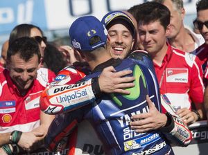 Dovizioso Bersimpati pada Rossi yang Absen di Misano