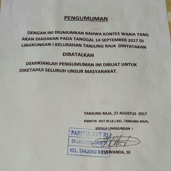 Sempat Heboh, Kontes Waria di Ogan Ilir Dibatalkan