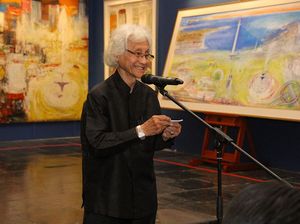 Maestro Seni Lukis Srihadi Soedarsono Meninggal Dunia