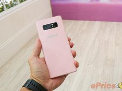 Cantiknya Galaxy Note 8 Merah Muda
