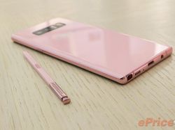 Cantiknya Galaxy Note 8 Merah Muda