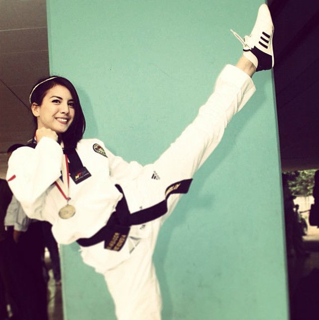 Tya Ariestya mantan Atlet Taekwondo. Foto: Instagram