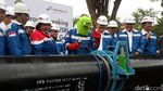 Proyek Pipa Gas Grissik-Pusri Dimulai