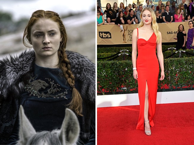 Sophie Turner pemeran Sansa Stark tetap gadis cantik dan fashionable, entah di Winterfell ataupun kehidupan nyata.