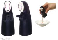 Uniknya! Botol Kecap dan Sendok Nasi Bertema Karakter 'No Face' dari Studio Ghibli