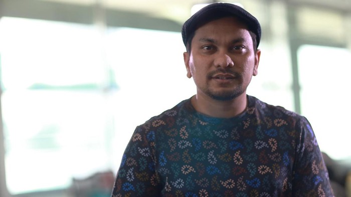 Tompi Tompi di kantor detikcom.