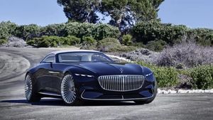 Cantiknya Mobil Para Bos Mercedes-Maybach 6 Tanpa Atap