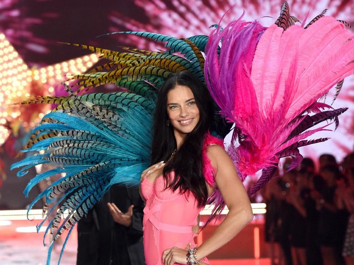 Sebelum tampil di atas catwalk Vicotrias Secret, Adriana Lima berlatih tinju. Foto: Getty Images Sebelum tampil di atas catwalk Vicotrias Secret, Adriana Lima berlatih tinju. Foto: Getty Images