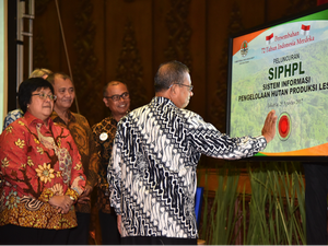 KPK Puji Sistem Informasi Pengelolaan Hutan KLHK