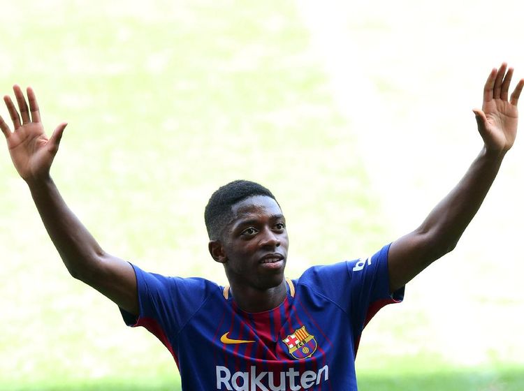 Barcelona Perkenalkan Dembele