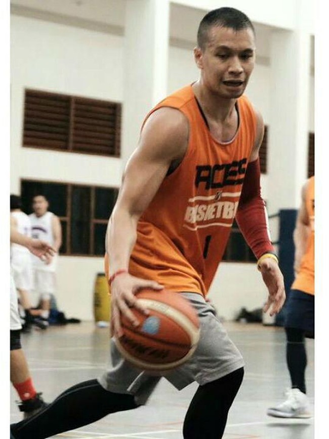 Samuel Rizal mantan Atlet pemain basket. Foto: Instagram