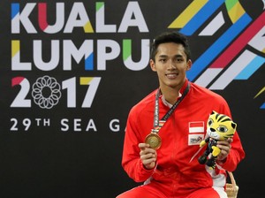 Ini Kunci Kemenangan Jonatan Christie di Final SEA Games 2017
