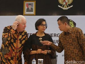 Sri Mulyani, Jonan dan Rini Irit Bicara Soal Surat Bos Besar Freeport