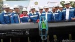 Proyek Pipa Gas Grissik-Pusri Dimulai