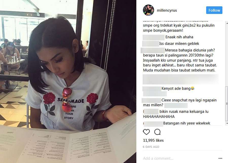 Doa dan Ungkapan Geram Netizen untuk Millendaru