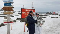 Ketika musim dingin, suhu di Villa Las Estrellas rata-rata di angka minus 10 derajat Celcius. Paling parah saat puncaknya musim dingin di Bulan Juli, suhunya menyentuh angka minus 30 derajat Celcius! (BBC World Service/Facebook)