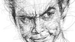 Bak Cakar Ayam! Ini Goresan Seni Wajah Jim Carrey