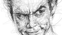 Vince Low menciptakan gaya scribble atau dikenal dengan cakar ayam.  Foto: Vince Low/ Pribadi