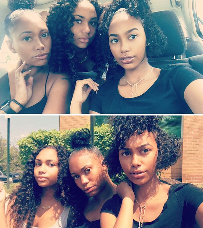 Apakah tiga wanita ini merupakan geng cewek? Bukan. Mereka adalah keluarga, ada kakak dan adik serta ibu. Lalu yang mana ibunya karena semuanya tampak seumuran? Ibu mereka adalah yang rambutnya di ikat cepol. 