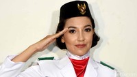 Ghina si paskibraka cantik. Setuju dong! Foto: Noel