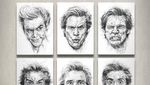 Bak Cakar Ayam! Ini Goresan Seni Wajah Jim Carrey
