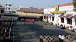 Penghormatan Polrestabes Surabaya untuk Anggota yang Pensiun