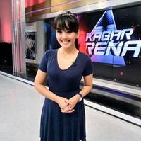 Putri Viola - Presenter Kabar Arena di TV One. Foto: Instagram