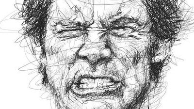 Bak Cakar Ayam! Ini Goresan Seni Wajah Jim Carrey