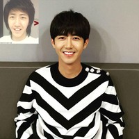 Personel boyband ZE:A, Hwang Kwang-hee, memiliki penampilan berbeda sebelum dan sesudah operasi plastik. Lihat bagaimana kini dia menjadi cute dan tampan. Foto: Dok. K-Pop.Map, Instagram