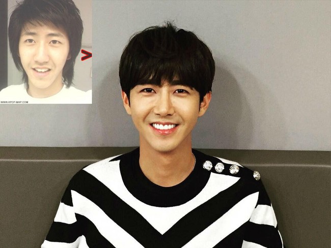 Personel boyband ZE:A, Hwang Kwang-hee, memiliki penampilan berbeda sebelum dan sesudah operasi plastik. Lihat bagaimana kini dia menjadi cute dan tampan. Foto: Dok. K-Pop.Map, Instagram