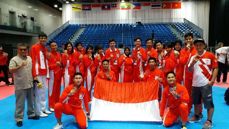 Indonesia Peringkat Keempat Taekwondo, Thailand Juara Umum Indonesia Peringkat Keempat Taekwondo, Thailand Juara Umum